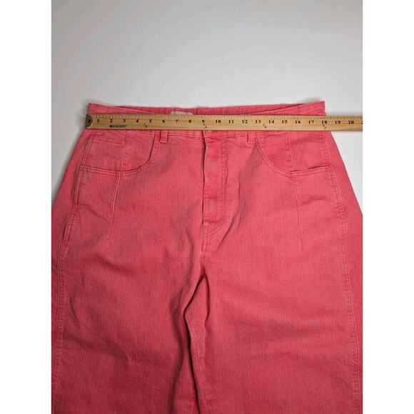 Anthropologie The Kenna Mid-Rise Heritage Petite Barrel Jeans by Pilcro Plus 34P - Picture 13 of 16